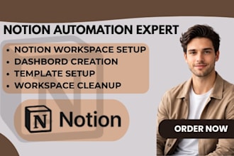 design custom notion templates, dashboards and workflow systems