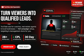 create and manage youtube ads campaigns for local business