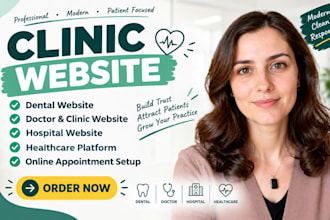 dental website design hospital website doctor healthcare and clinic website
