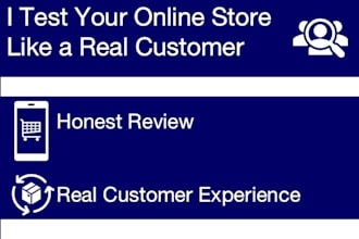 secretly test your online store and give honest customer feedback