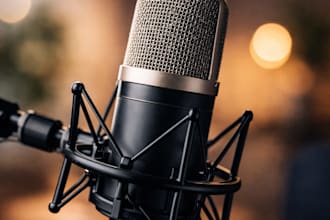 deliver a british voiceover, character or narration