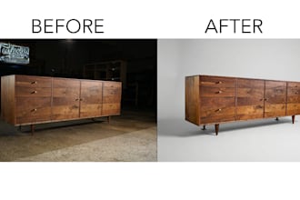 remove background and create natural drop shadows for products