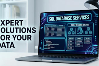 do database design, sql queries and data administration