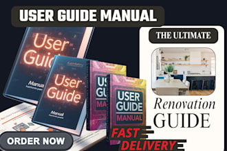 create user guide user manual product manual instruction manual step by step PDF