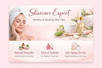 give natural skincare tips