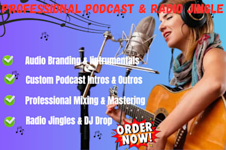 be your female jingles singer, vocalist singer female jingle