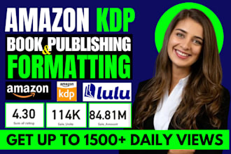 do amazon kdp book publishing, book formatting, amazon kindle book publishing
