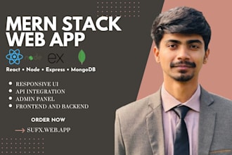 fix bugs and add features in react, node js, express, mern web app