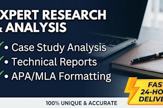 provide urgent research, apa formatting, and proofreading