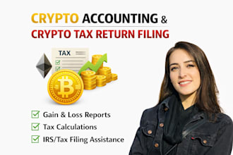 crypto accounting and crypto tax return filing for crypto transactions
