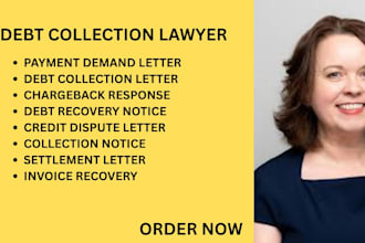 handle debt collection, credit disputes, chargebacks, and recovery cases