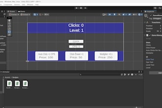 create a simple 2d game in unity for you