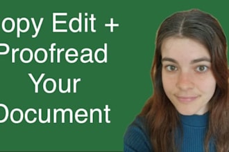 edit and proofread your documents