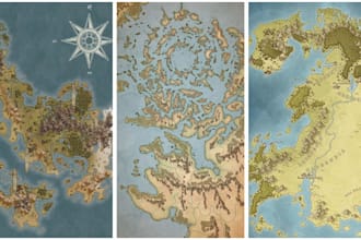 do any kind of map illustration, custom fantasy dnd map isometric board game map