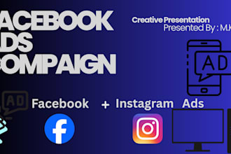 setup and manage facebook ads advertising marketing campaign, fb or meta