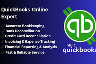 be your quickbooks online expert for bookkeeping