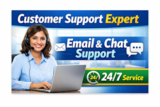 provide e commerce customer support, live chat and email support