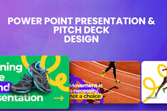 do power point presentation and pitch deck design