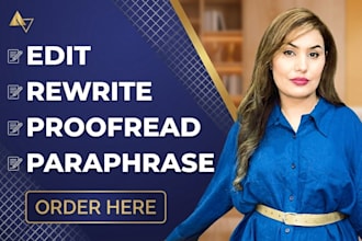 edit and proofread your blog and documents professionally