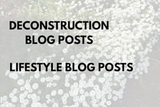 create written content that humanizes your blog