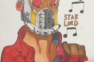 create personal art works on request