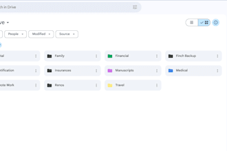 organize your google drive files