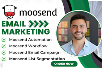 do moosend email marketing moosend email automation workflow campaign management