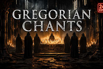 record epic dark fantasy gregorian monk chants and vocals in 24 hours