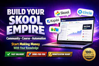 setup skool community, skool community manager, skool automation, skool member