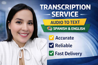 transcribe spanish or english audio