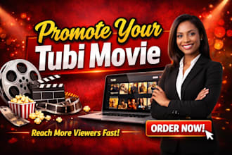 boost your tubi movie with professional marketing and organically