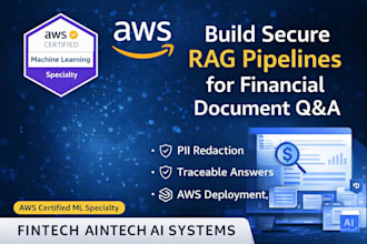 build a scalable, secure rag pipeline for financial document QA on AWS
