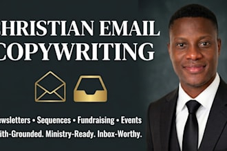 write persuasive sales email copywriting, newsletter and email sequence