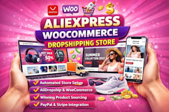 build aliexpress woocommerce dropshipping store alidropshipping product sourcing