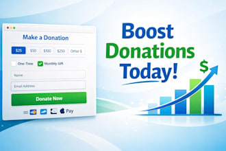 setup zeffy, bloomerang, donorperfect or givesmart for nonprofit fundraising