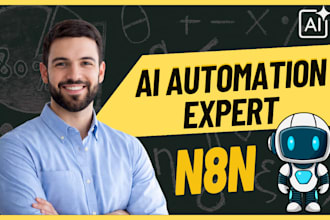 develop n8n ai automation workflows, ai agents, chatbots