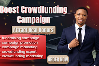 promote crowdfunding campaign gofundme kickstarter indiegogo
