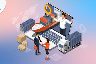 develop warehouse app, inventory app, supply chain app, logistic app like lomag