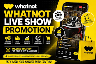 be your whatnot moderator for views, sales and stream growth