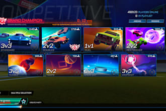 play rocket league and help to increase your rank