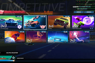play rocket league and help to increase your rank