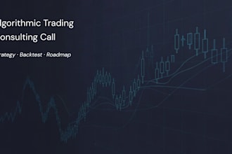 provide a algorithmic trading strategy consulting call