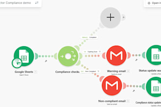 create a workflow automation