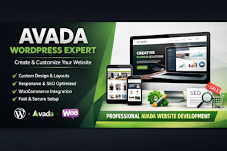 create and customize avada wordpress website with avada theme
