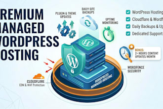 provide premium managed hosting, security, and monthly site updates