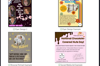 make digital flyers for you