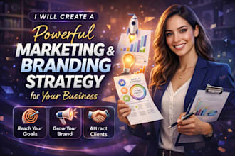 create powerful marketing and branding strategy for your brand