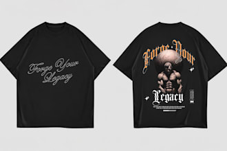 design streetwear t shirt, urban typography design