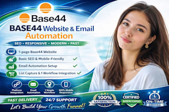 base44 website development base44 email marketing automation setup base44 expert