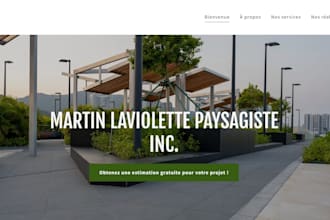 design a squarespace website with custom visuals